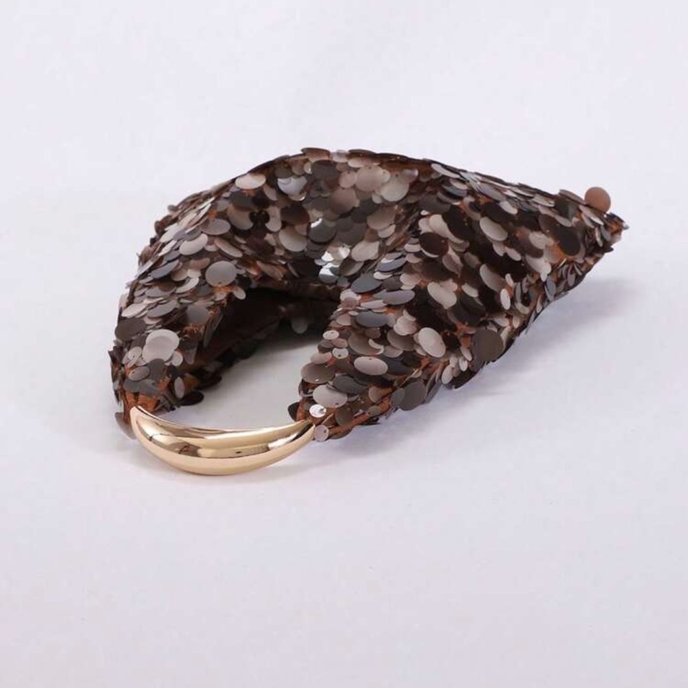 👜 Brown Sequin Bag 👜 - Picture 5 of 6
